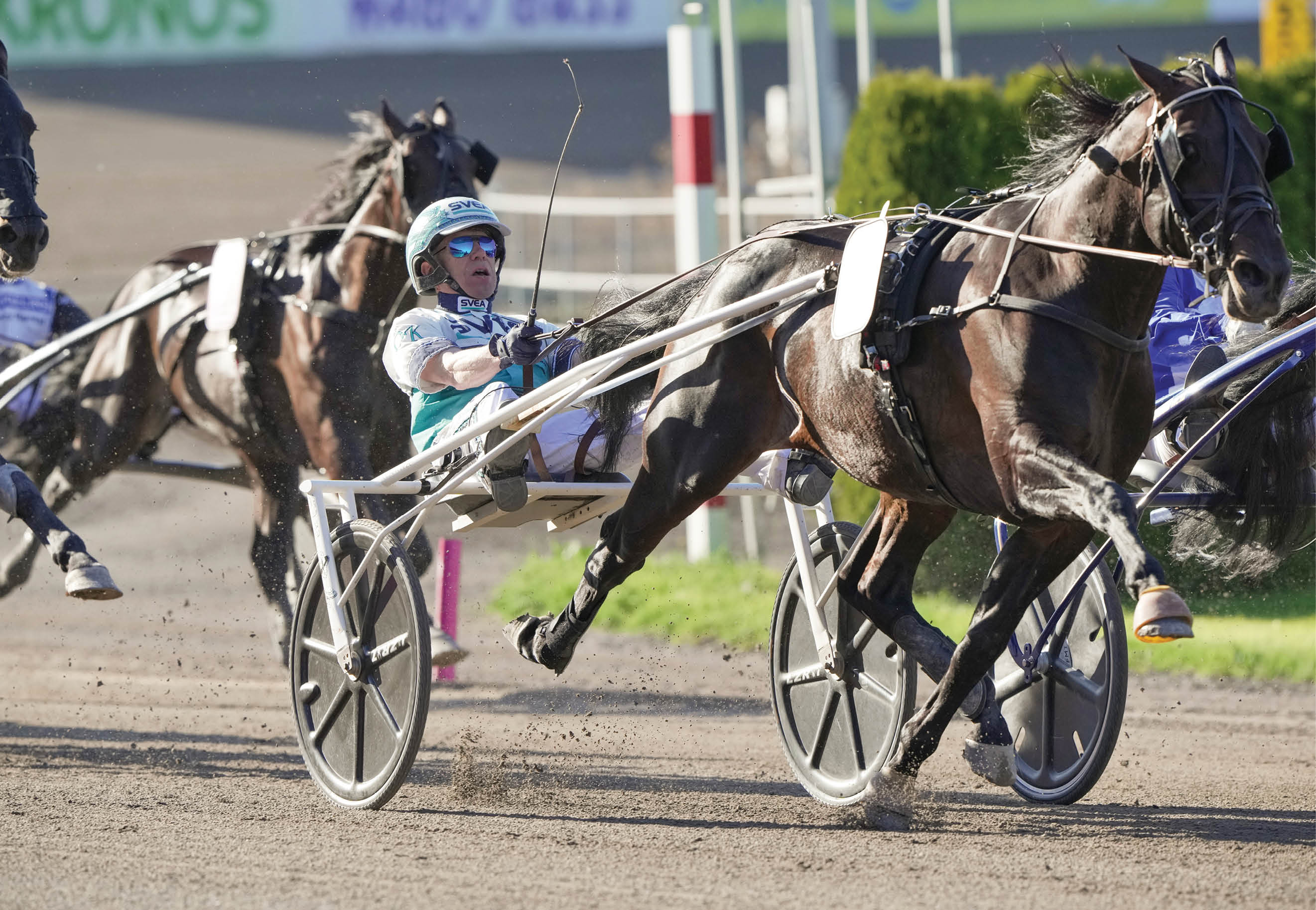 Don Fanucci Zet rjan Kihlstr m vann Elitloppet Bild med ca 300 meter kvar2021 Solvalla Elitloppshelgen 20